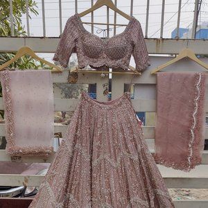 Custom Seema Gujral Bridal Lehenga